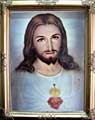 The Sacred Heart Picture kept on the Altar